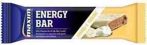 Energy Bar etiket lezen