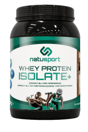 NatuSport Whey Protein Isolate chocolate