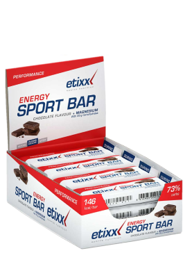 Etixx display Energy Sport Bar Chocolate