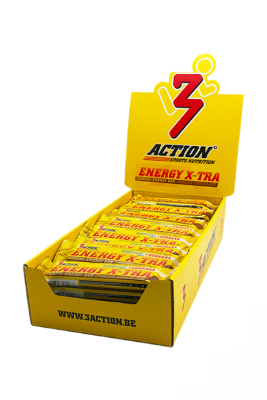 3Action - Energy X-tra bar Cookies-Chocolate