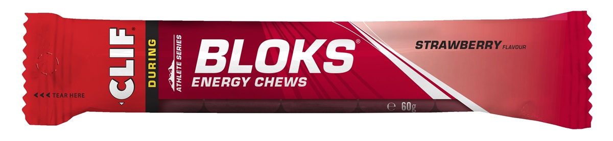Clif Bar - Bloks Energy Chews - Strawberry - Duursport