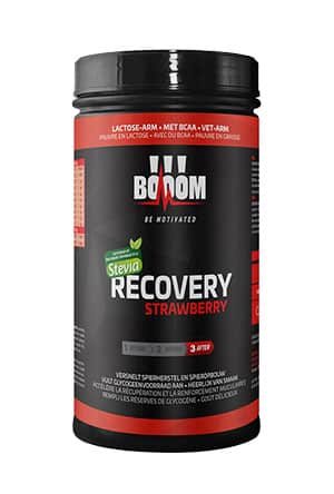 BOOOM Recovery Drink 600 gr - Strawberry - Duursport