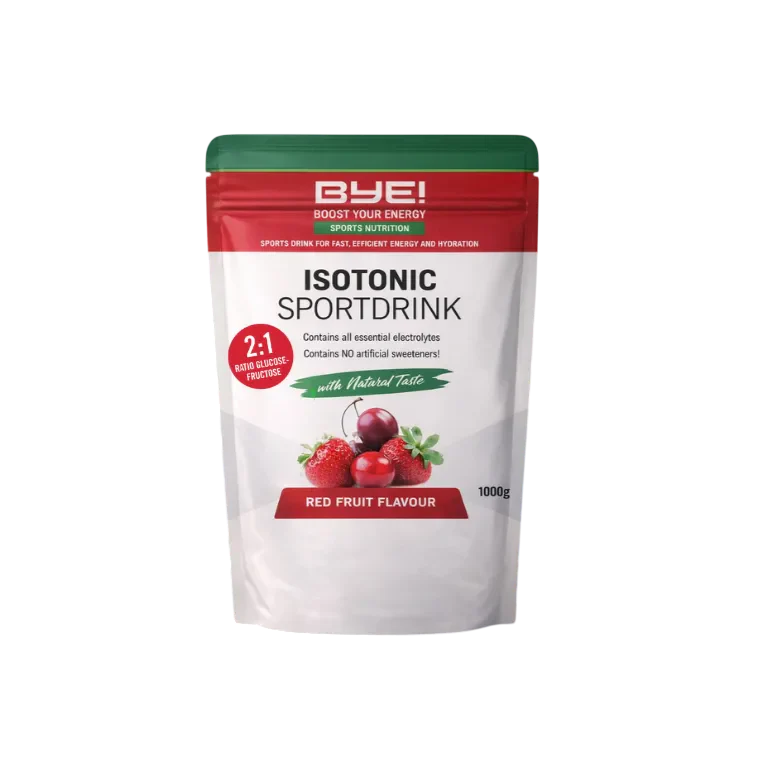 BYE! - Isotonic Sportdrink 1,0 kg - Red Fruit - Duursport