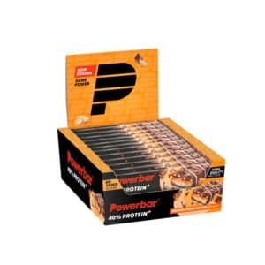 40% Protein + Crisp 40 gr - 12 stuks - Caramel-Peanut - Duursport