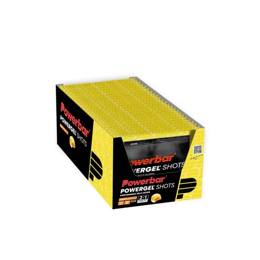 Powerbar Power Gel Shots - Display - Orange - Duursport