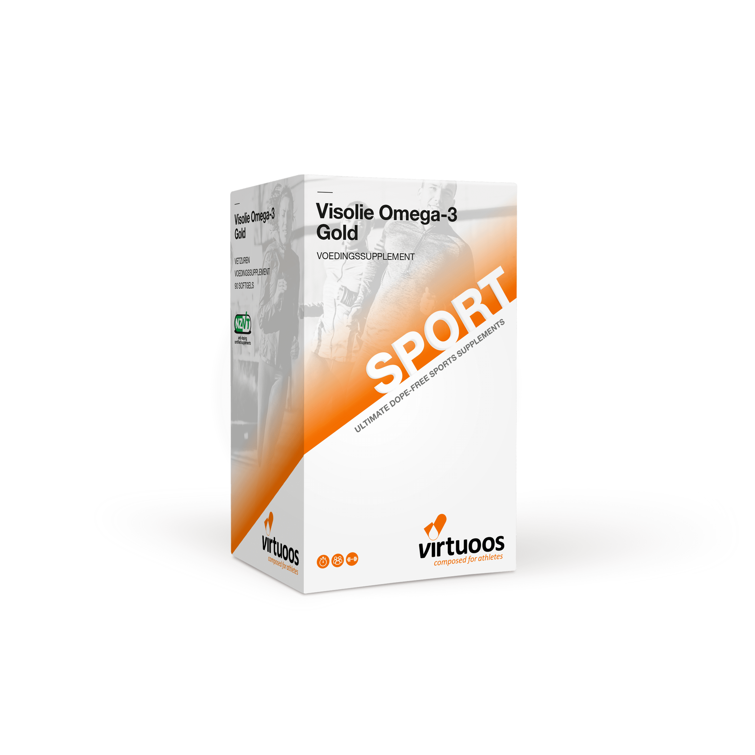 Virtuoos Visolie Omega-3 - 90 softgels - Duursport