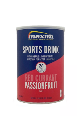 Maxim Sportsdrink 480g Red Currant Passionfruit