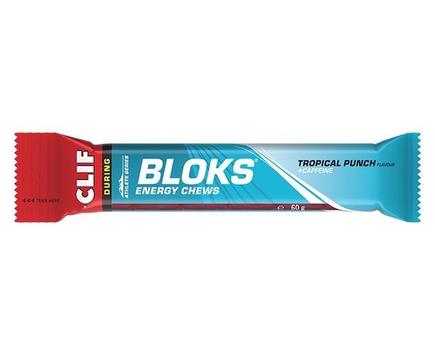 Clif Bar - Bloks Energy Chews - Tropical Punch Caffeine - Duursport