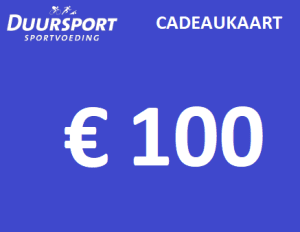 Duursport cadeaubon 100 euro