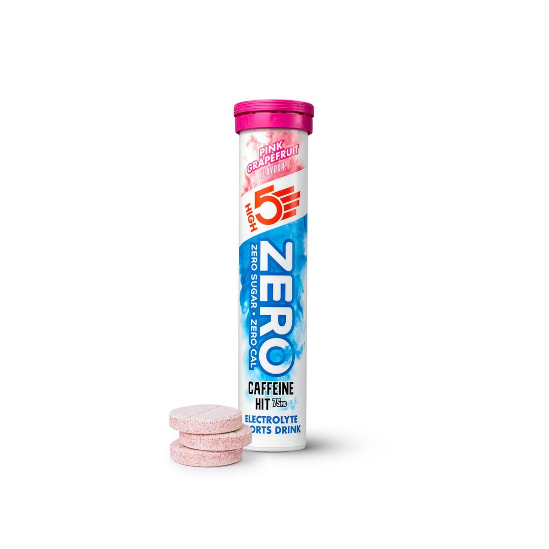 High5 - Zero Active Hydration Tabs Caffeine HIT - Pink Grapefruit - Duursport