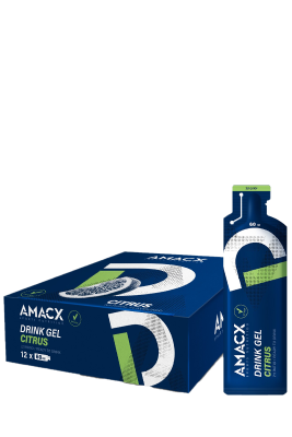 Amacx Drink Gel citrus display