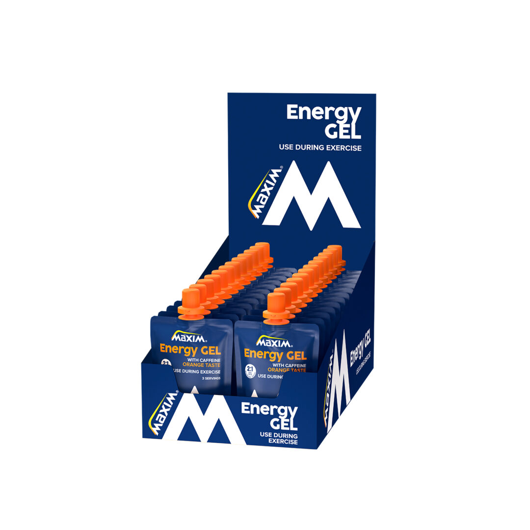 Maxim - Energy Gel 100gr - Orange - Display - Duursport