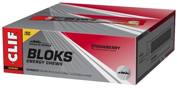 Clif Bar - Bloks Energy Chews - Strawberry - Duursport