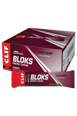 Clif Energy Chews Black Cherry Caffeine