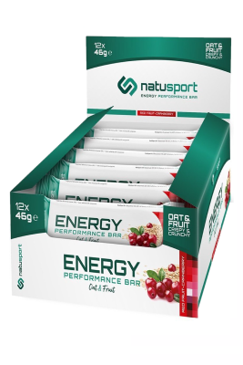 Natusport Energy Performance bar Red Fruit Cranberry