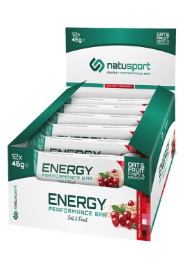 Natusport Energy Performance bar Red Fruit Cranberry