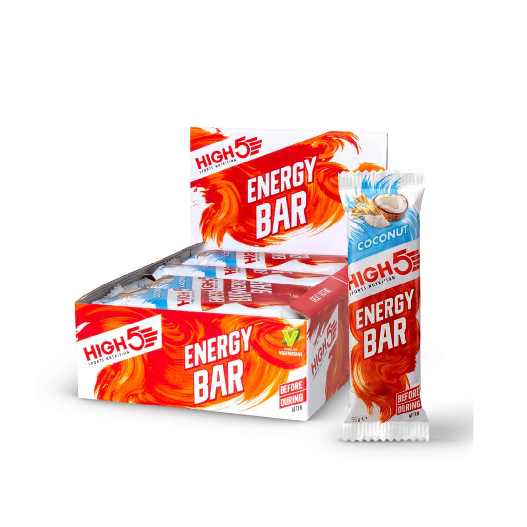 High5 - Energy Bar 55g 12 Pack - Coconut