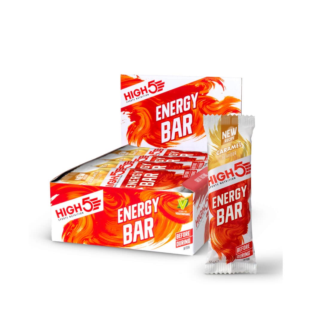 High5 - Energy Bar 55g 12 Pack - Caramel