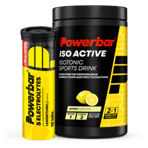 Powerbar 5Electrolytes + Iso Active 600 gr Lemon - Duursport