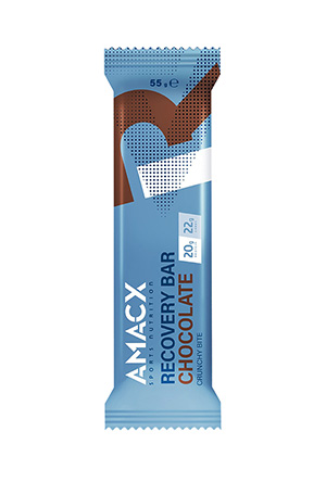 Amacx Reecovery Bar 55 gr - Chocolate - Duursport