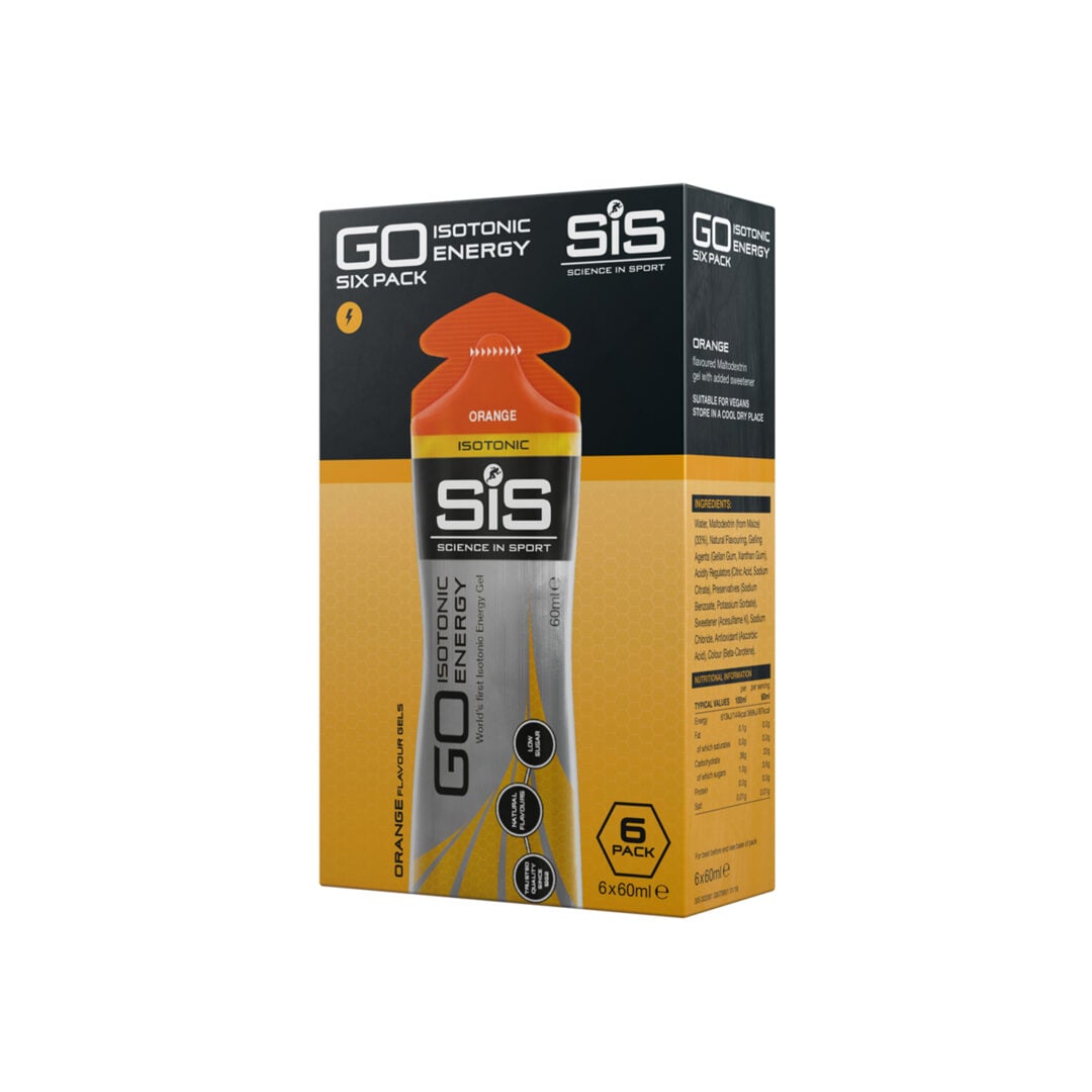 SiS - Go Isotonic Energy Six Pack - Orange - Duursport - Sports Endurance