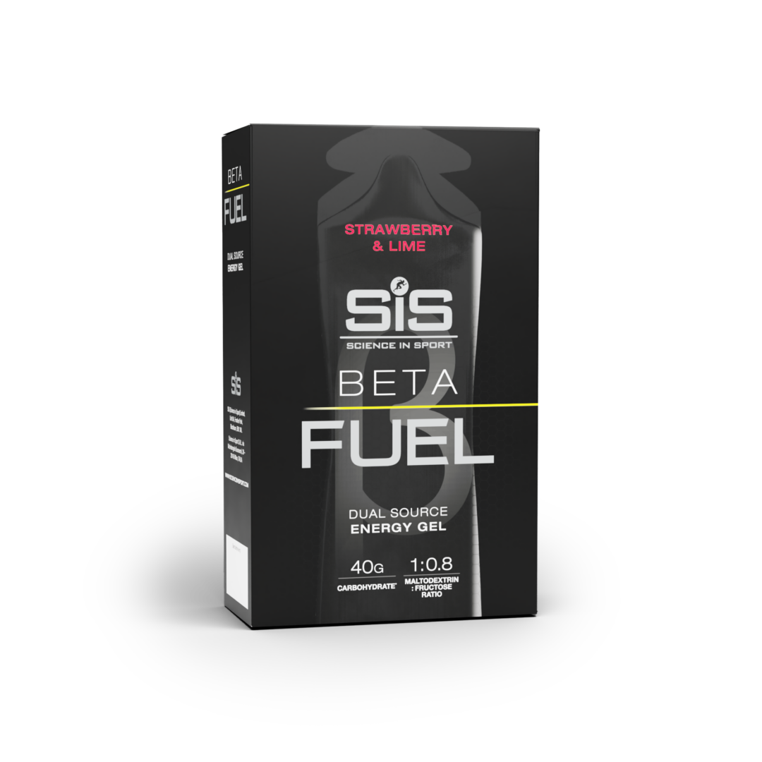 Beta Fuel + Gel 60 ml - Strawberry Lime - 6 pack - Duursport