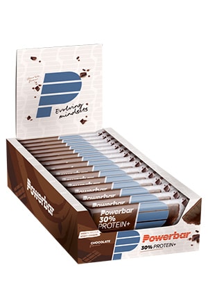 Powerbar 30% Protein Plus Bar - Chocolate - Display - Duursport