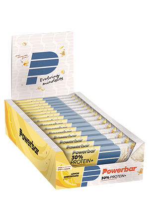 Powerbar 30% Protein Plus Bar - Lemon Cheesecake - Display - Duursport