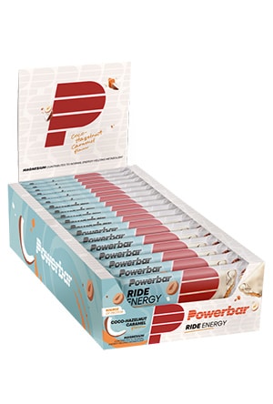 Powerbar Ride Bar - Coco-Hazelnut Caramel - Display - Duursport