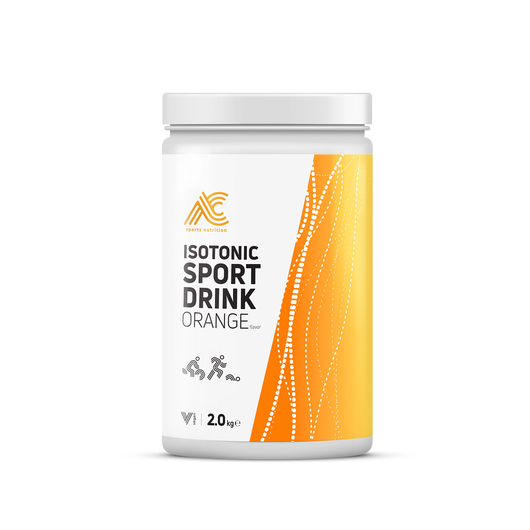 AC Sports Nutrition Isotonis Sportdrink 2,0 kg - Orange - Duursport