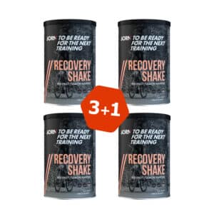Born Recovery Shake 450 gr - 3+1 Gratis - Red Fruit/Lemon - Duursport