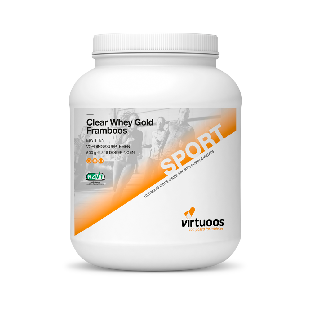 Virtuoos - Clear Whey Gold Framboos - Duursport