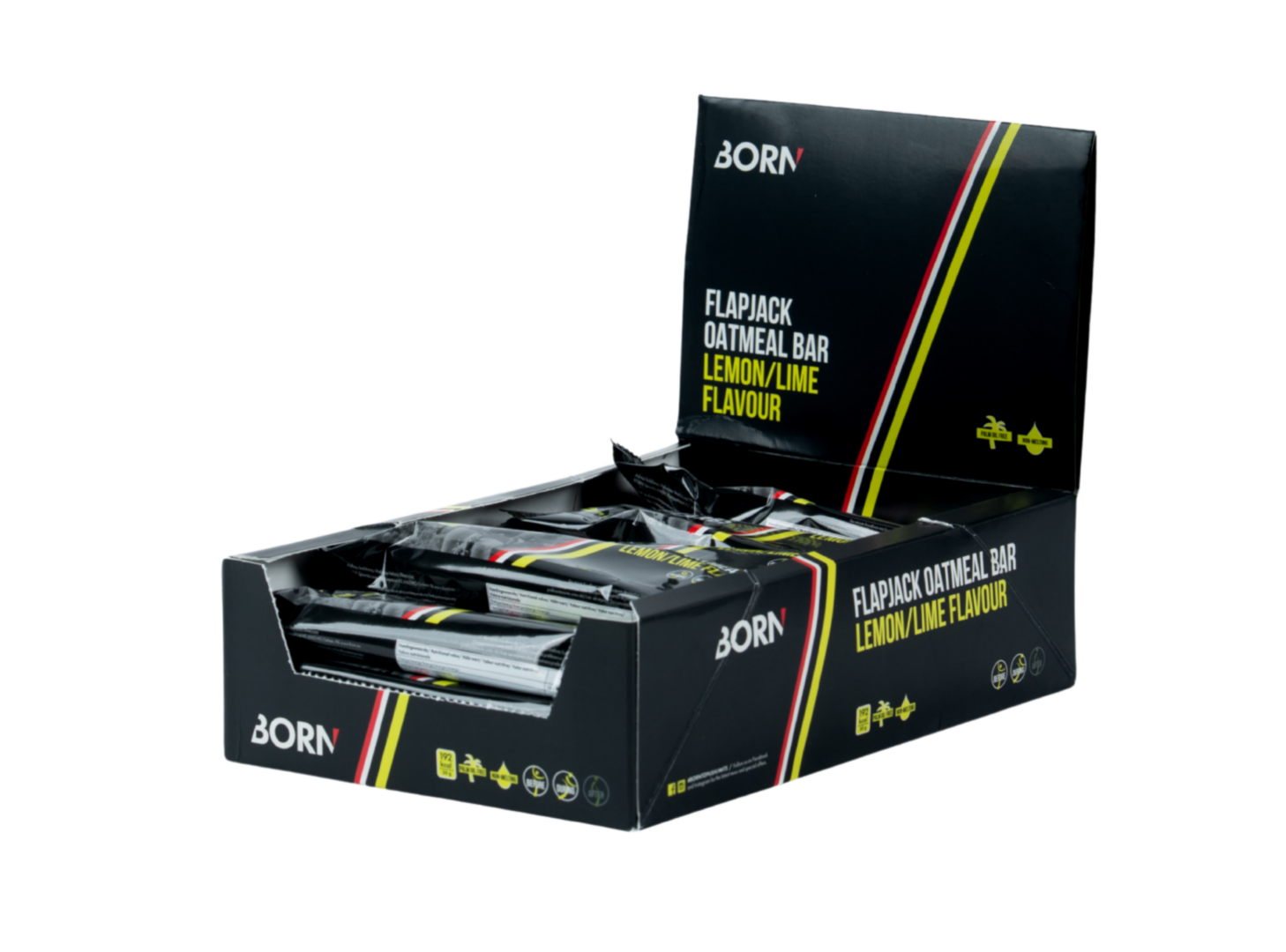 Born - Flapjack Bar - Lemon Lime - Per stuk - Duursport