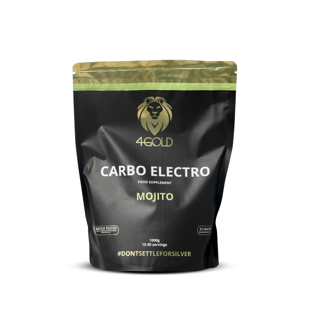 4Gold - Carbo Electro Drink 1,0 kg - Mojito - Duursport