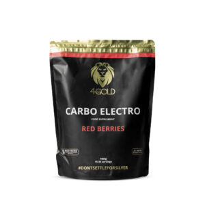 4Gold - Carbo Electro Drink 1,0 kg - Red Berries - Duursport
