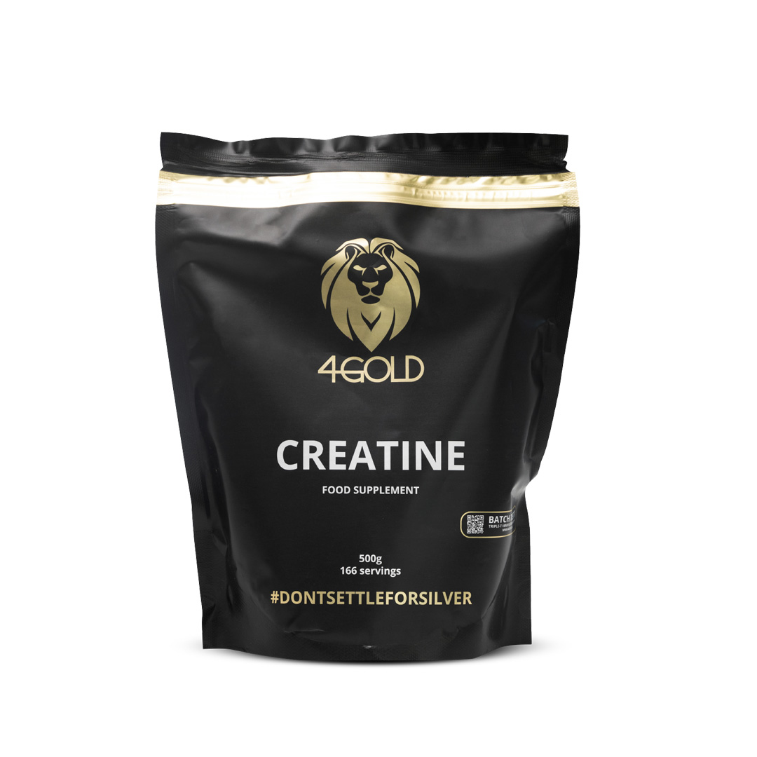 4Gold – Creatine Monohydraat 500 gr - Duursport