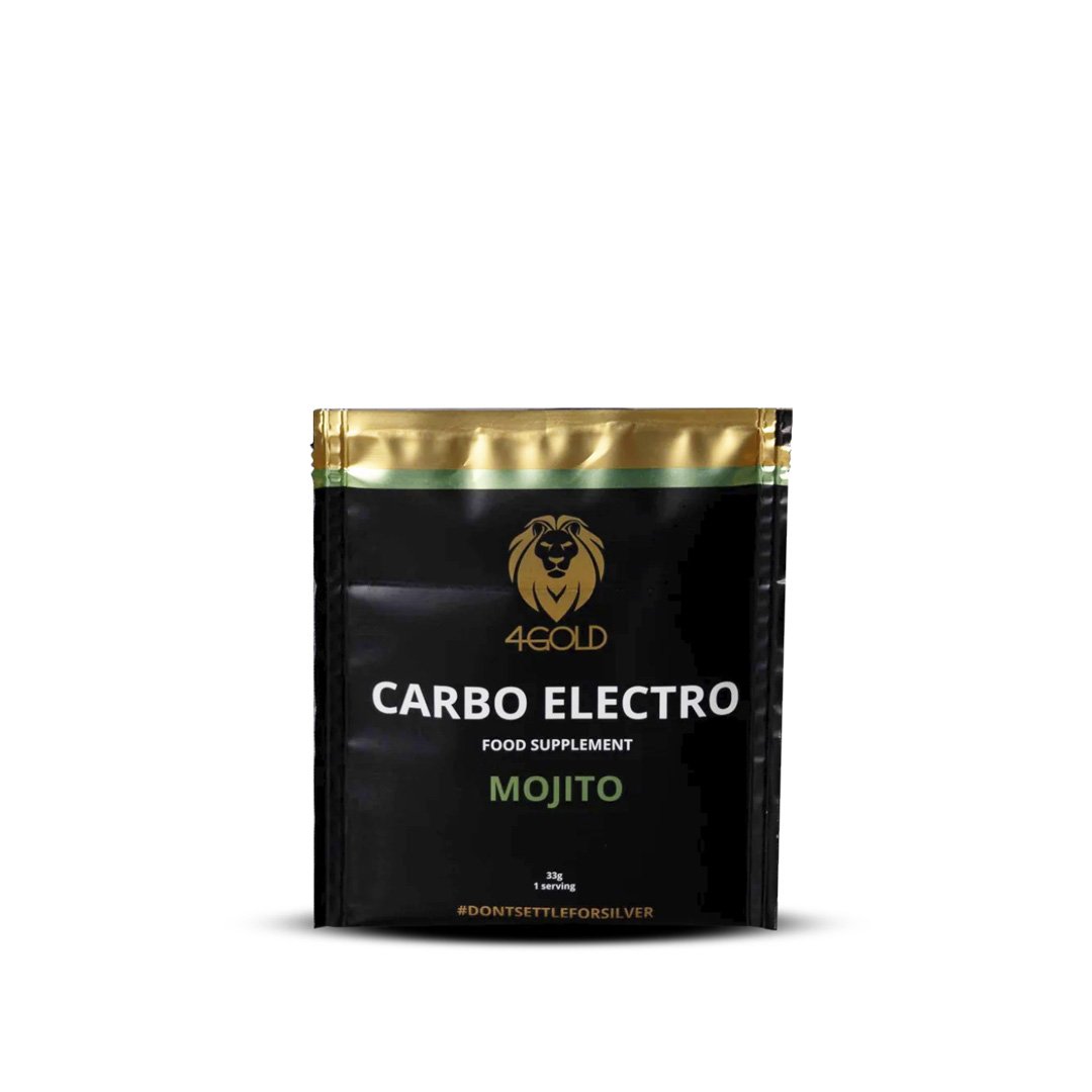 4Gold - Carbo Electro Drink Sachet 33 gr - Mojito - Duursport