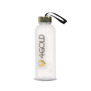 4Gold - Clear Water Bottle 500 ml - Duursport