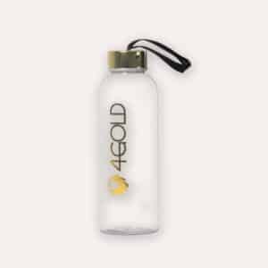 4Gold - Clear water bottle - 500 ml - Duursport