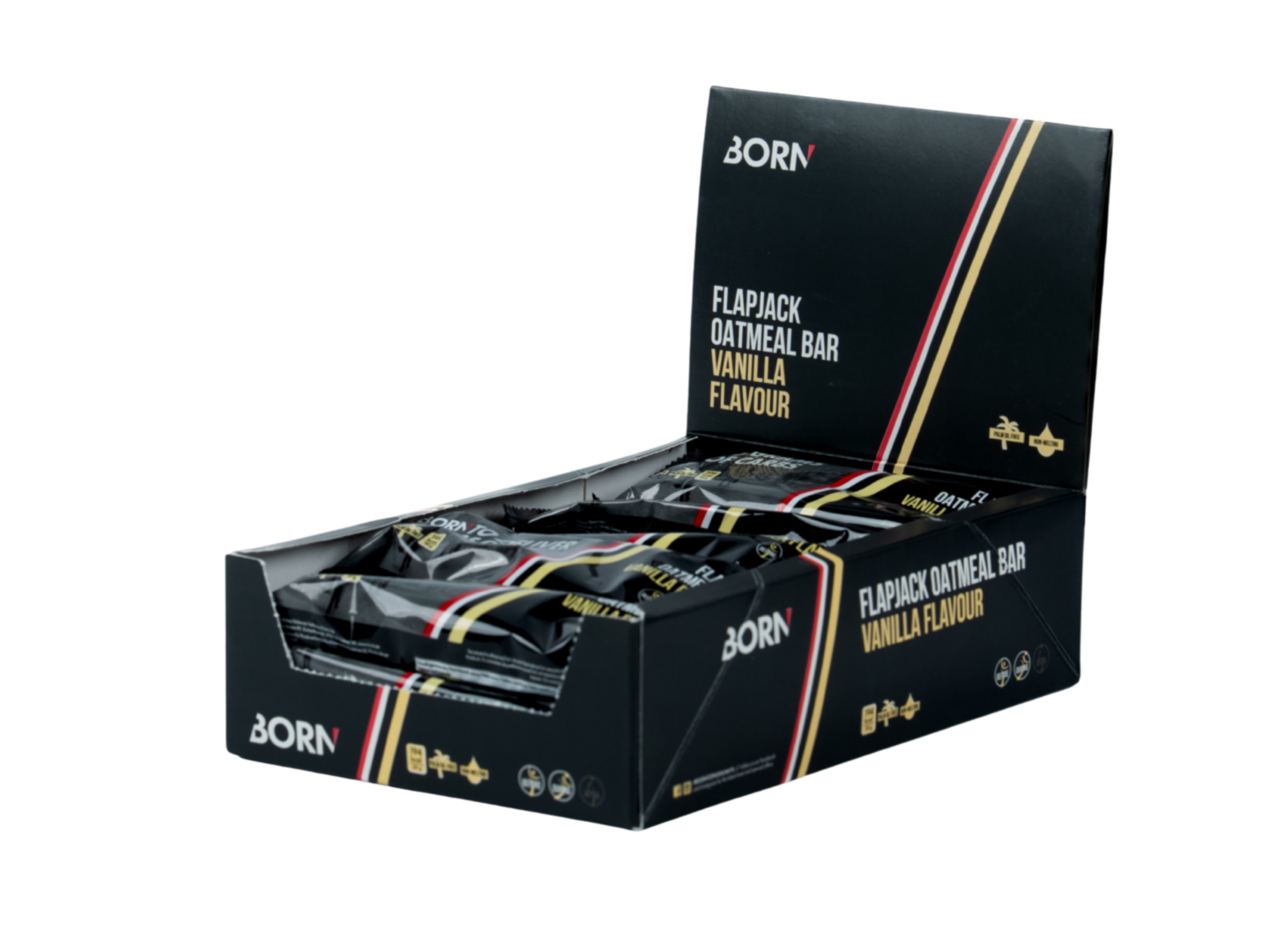Born - Flapjack Bar - Vanilla - Dispay - Duursport