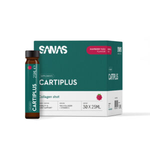 Sanas - Cartiplus - 30 stuks - Raspberry Yuzu - Duursport