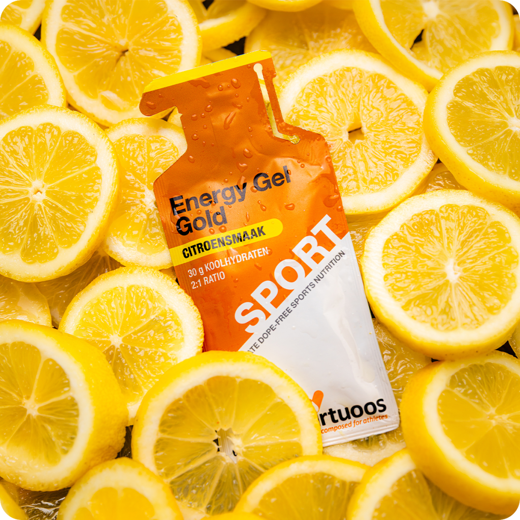 Virtuoos Energy Gel Gold - sfeerbeeld Citroen - Duursport