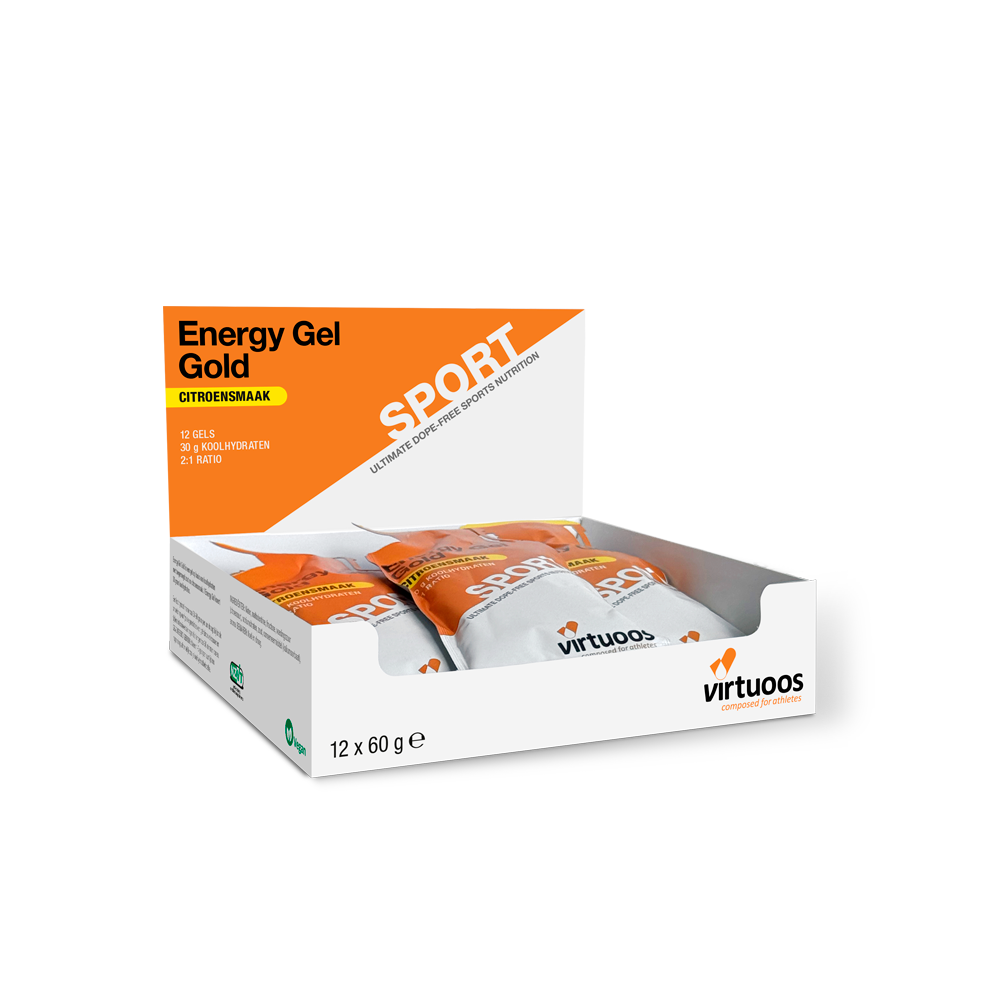 Virtuoos Energy Gel Gold - 12x Citroen - Duursport