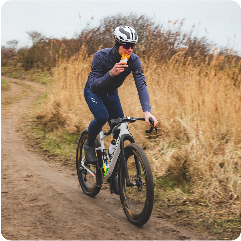 Virtuoos Energy Gel Gold - sfeerbeeld gravel - Duursport