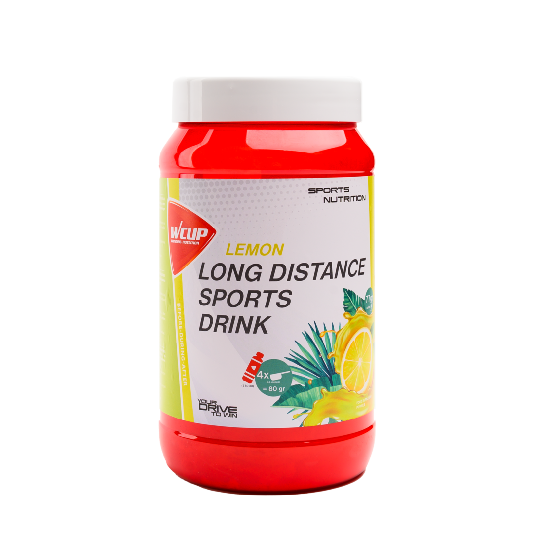 Wcup - Long Distance Sports Drink - Lemon - Duursport
