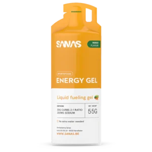 Sanas - Energy Gel Mango - 6 x 55 gr - Duursport