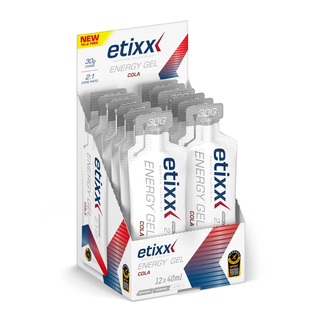 Etixx - Energy Gel 12 x 40 ml - Cola - Duursport