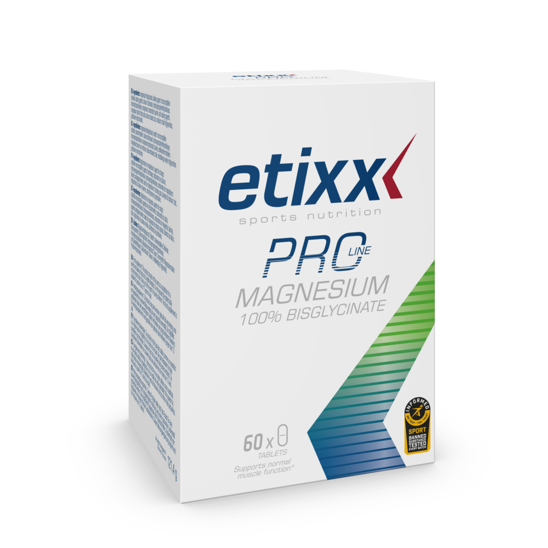 Etixx - Pro Line - Magnesium 100% Bisglycinate 60 tablets - Duursport