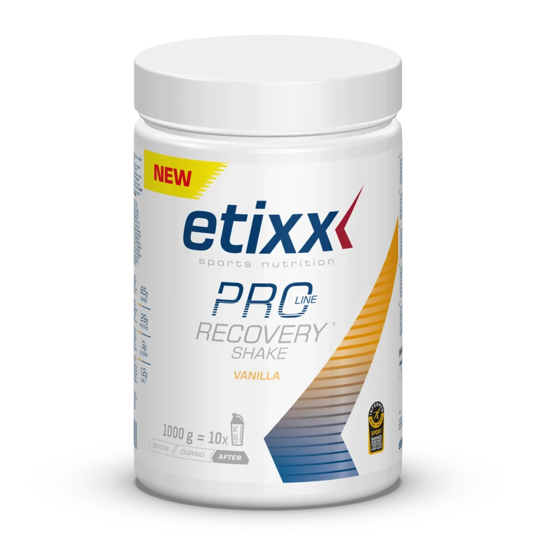 Etixx - Pro Line Recovery Shake 1,0 kg - Vanilla - Duursport