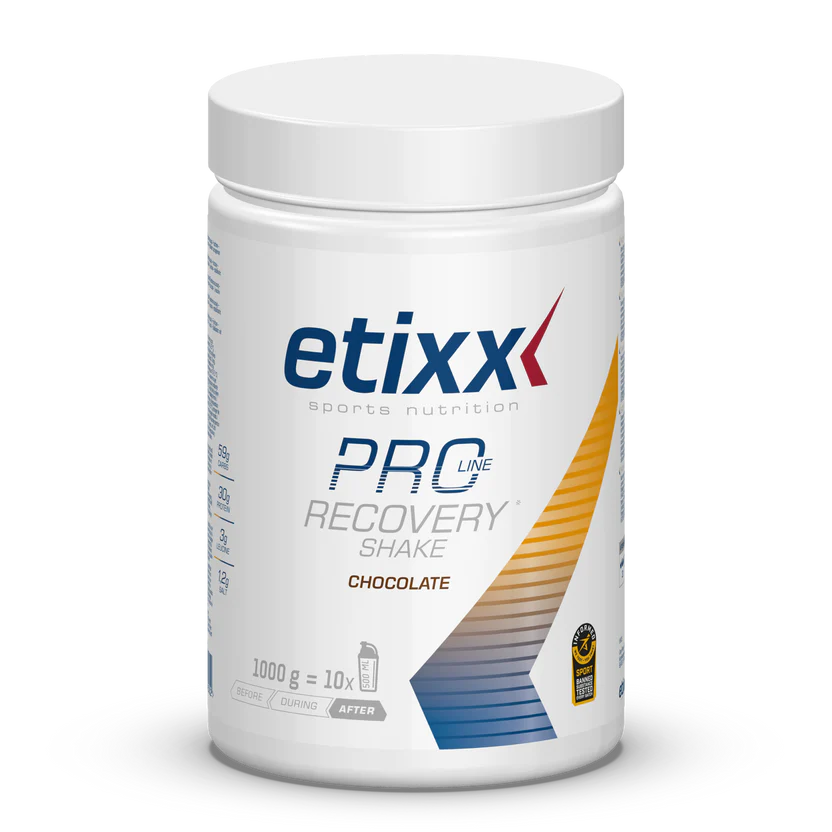 Etixx - Pro Line Recovery Shake 1,0 kg - Chocolate - Duursport